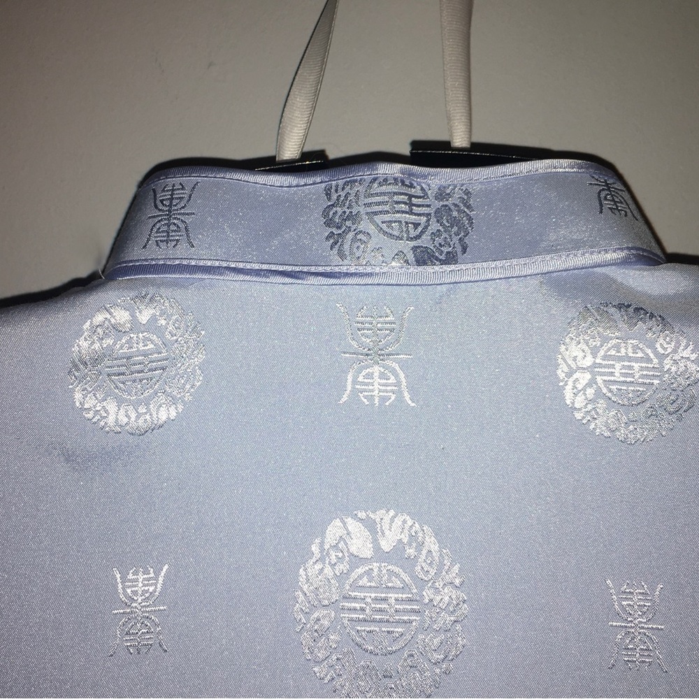 Silk Chinese Tea Time Top - Picture 5 of 8